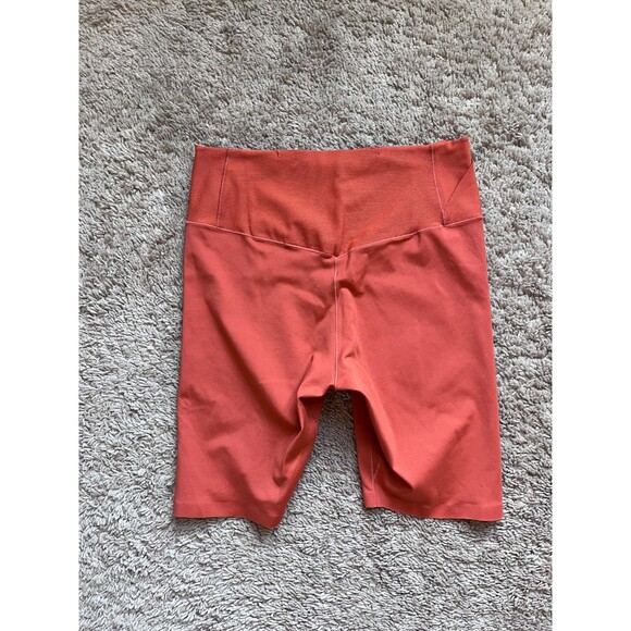 Nike One Luxe Icon Clash Women's 7" Shorts in Sienna (Orange) Size SMALL - Picture 3 of 5